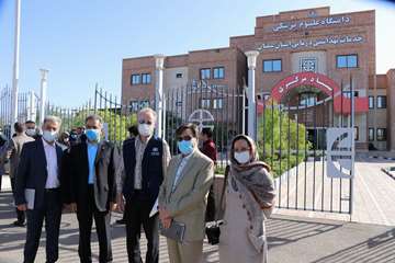 دیدار نماینده سازمان جهانی بهداشت در ایران با دکتر دانائی رئیس دانشگاه علوم پزشکی استان سمنان 99.03.12 